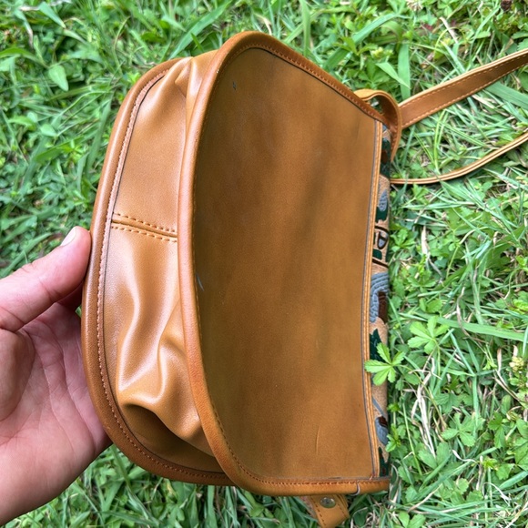 *Rare* Vintage Antique 1910s Egyptian Art Nouveau Leather Purse - Picture 3 of 8